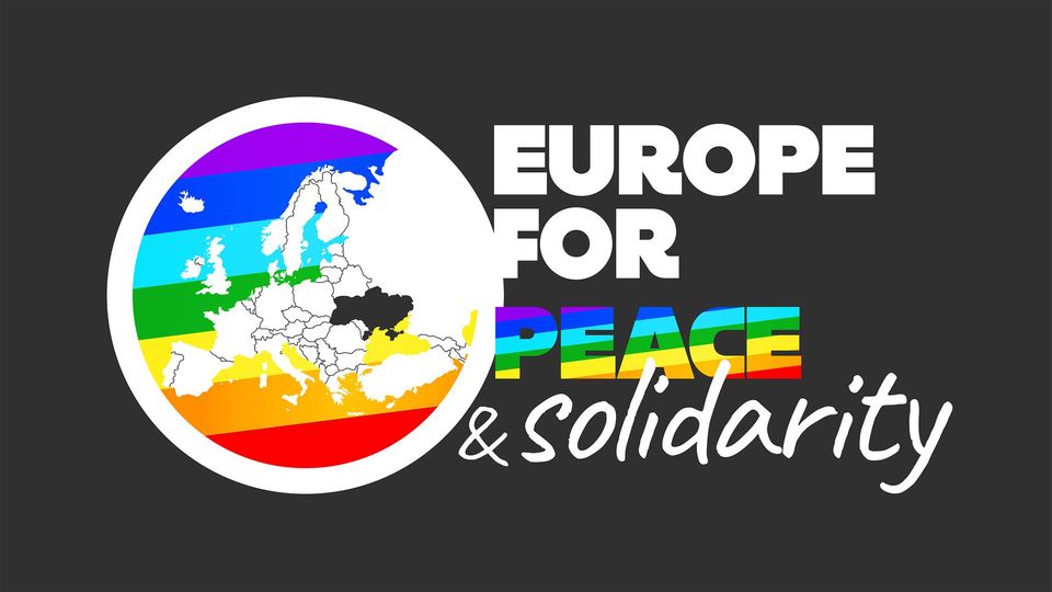 Banner solidarity & peace