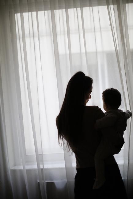 Vrouw met kind