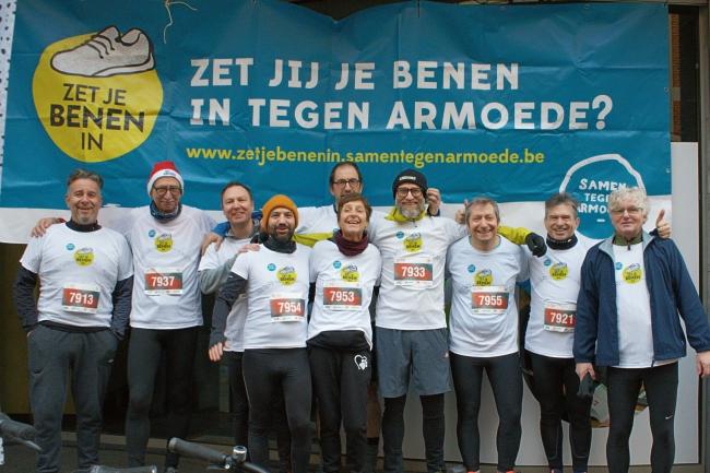 Groep lopers Corrida 2025